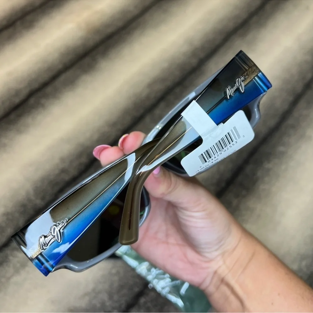 Maui Jim World Cup Marlin Polarized Wrap Sunglasses